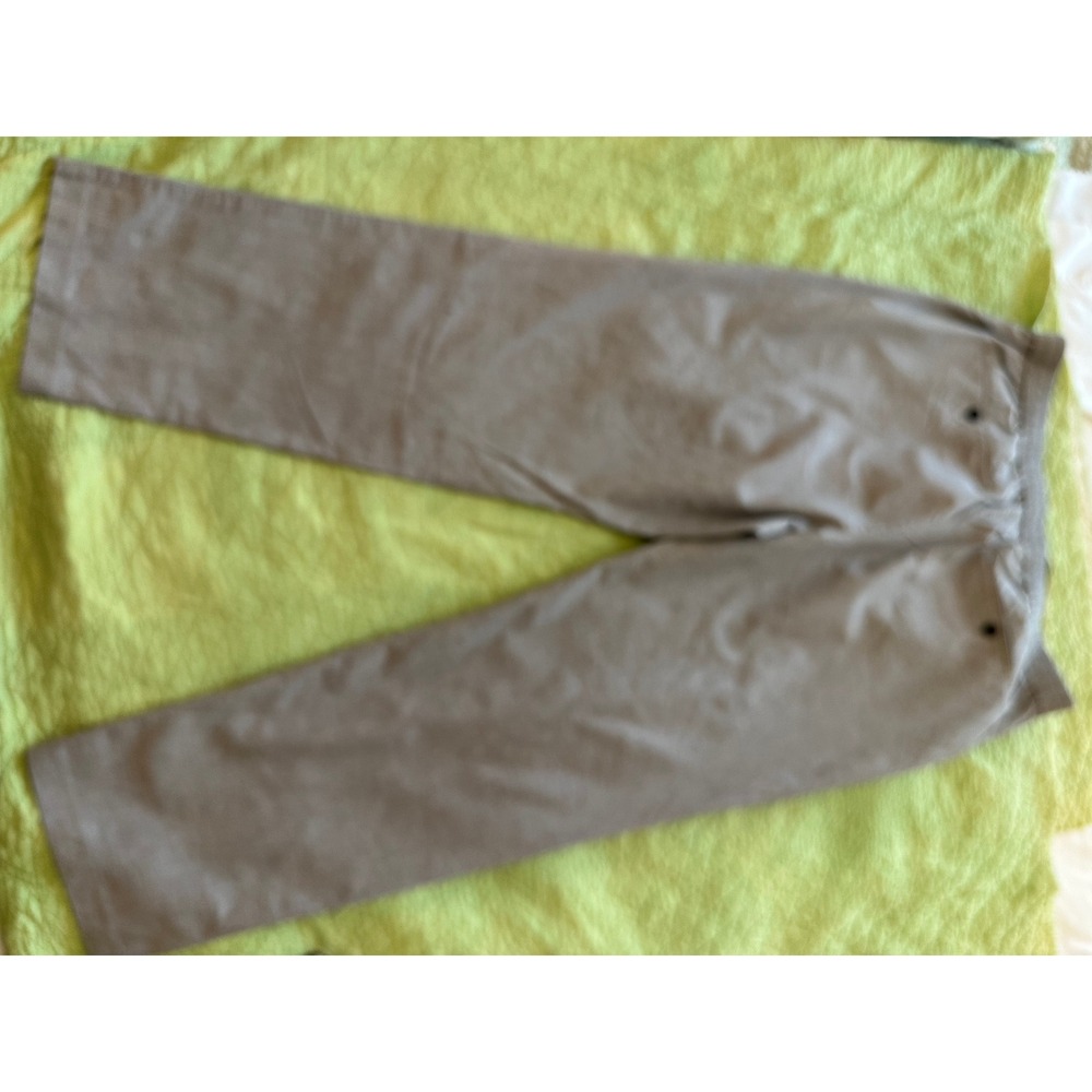 Banana Republic Mens Slim Fit Linen Cotton Drawstring Pants Grey Size 38 x 31